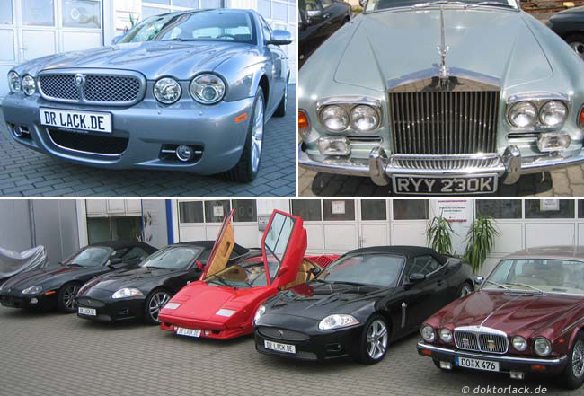 Jaguar und Rolls Royce