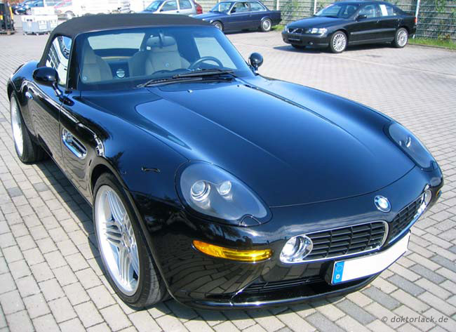Oberflächenversiegelung eines BMW Z8 Alpina
